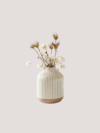 Boho Farmhouse Small Ceramic Vase